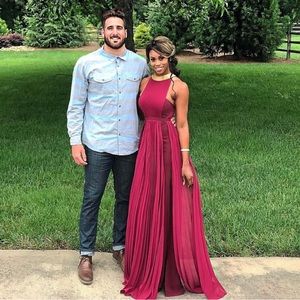 Gorgeous Maroon maxi dress